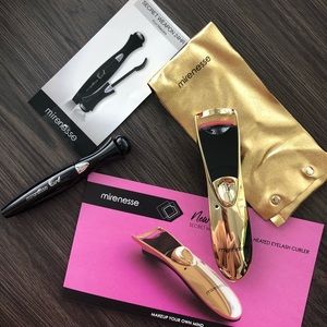 Mirenesse heated eye lash curler & mascara set